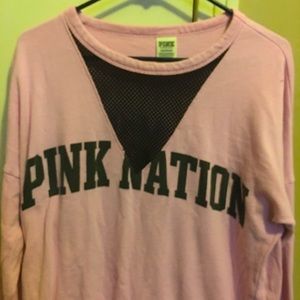 PINK long sleeve shirt